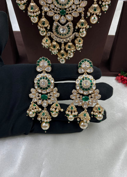 Rajvi Moissanite Premium Combo Set