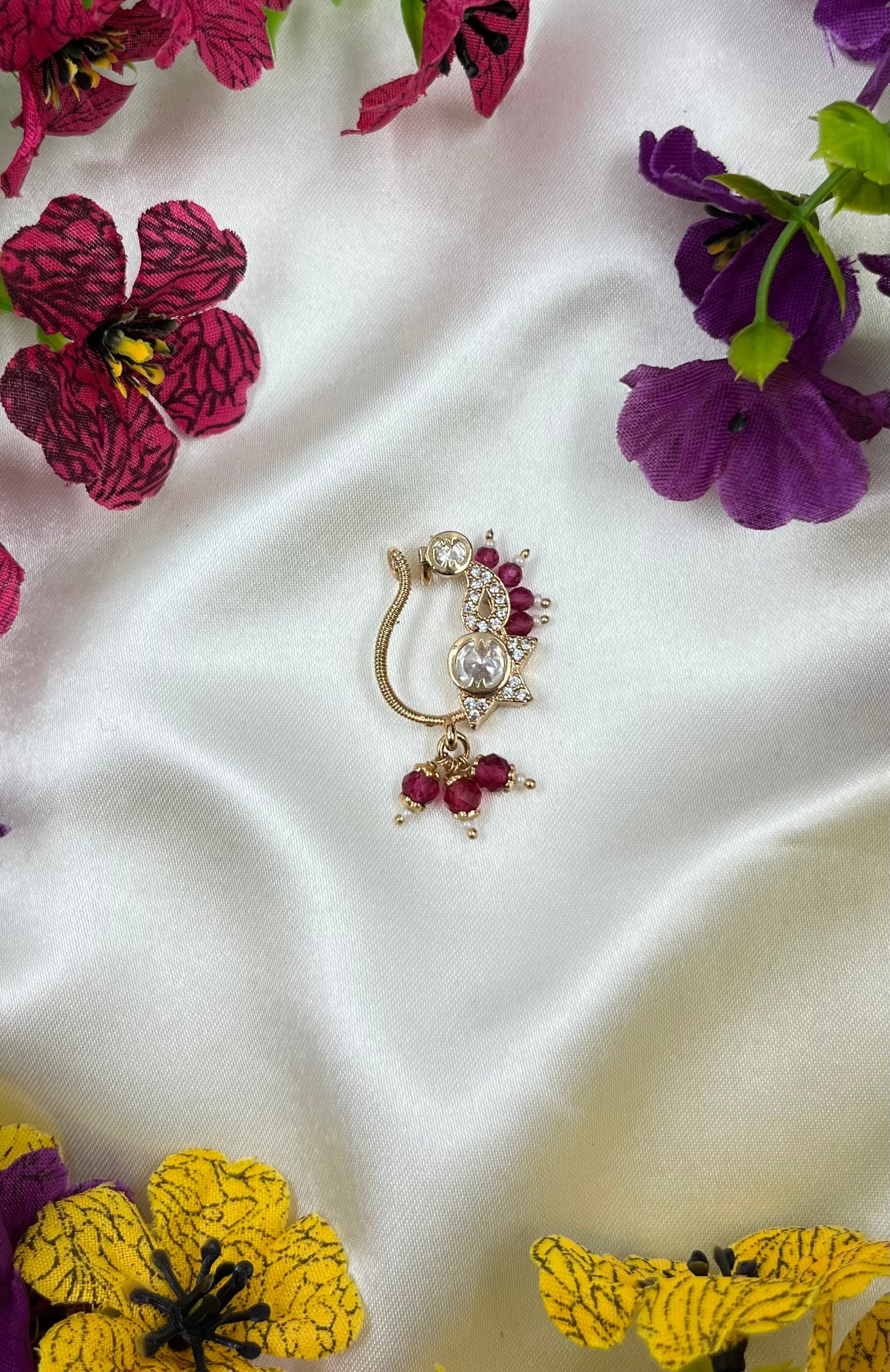 Anjana Moissanite Nose Ring