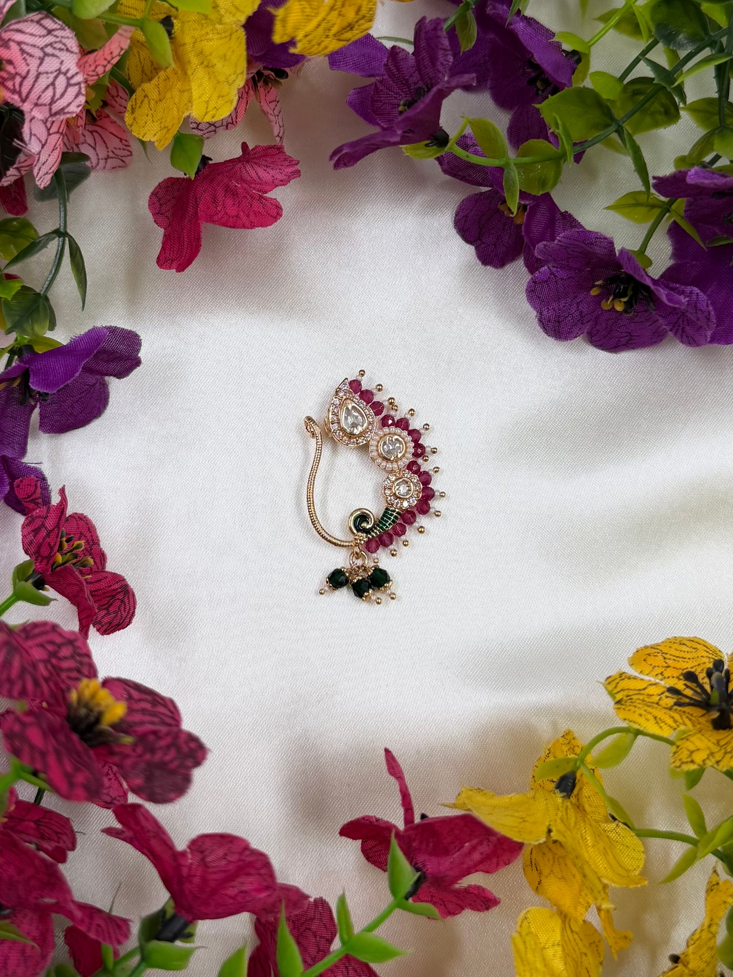 Roshni Moissanite Nose Ring