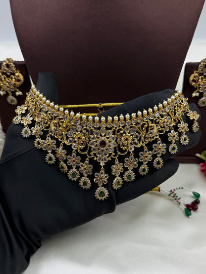 Alka Traditional Choker Necklace Set