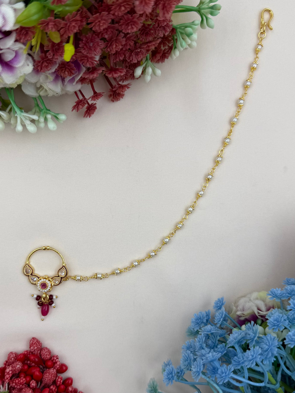 Devyani Traditional Indian Nose Ring