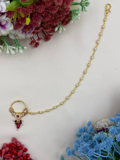 Devyani Traditional Indian Nose Ring