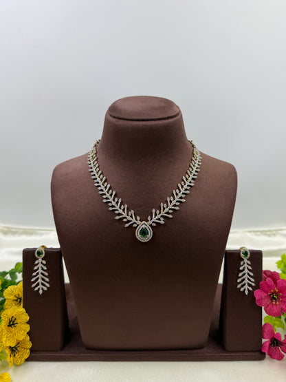 Juliee American Diamond Delicate Necklace