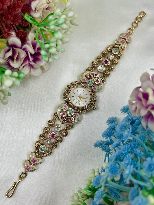 Gunjan Heritage Watch Bracelet