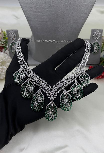 Hansika American Diamond Necklace