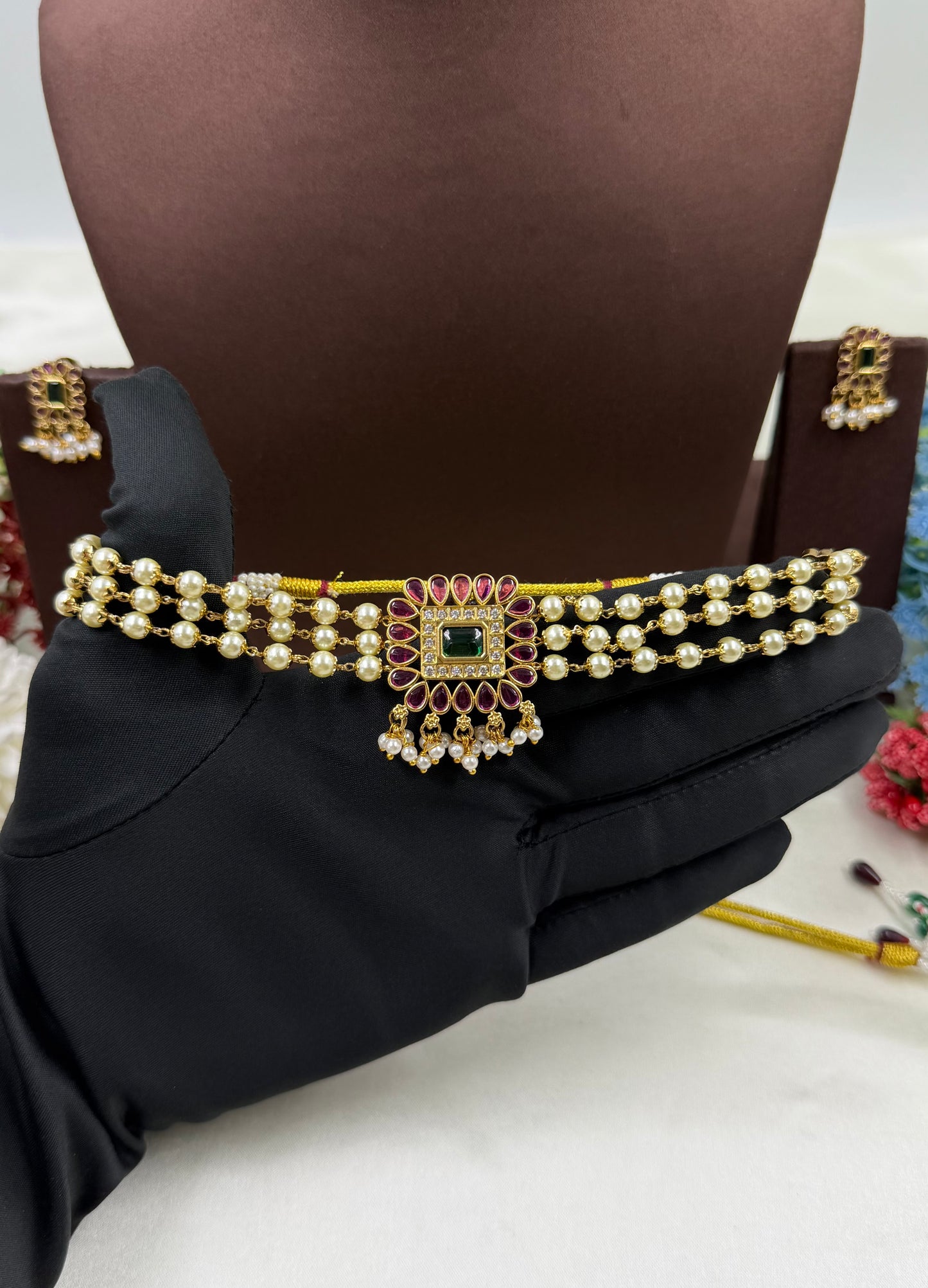 Tulika Traditional Choker Necklace Set