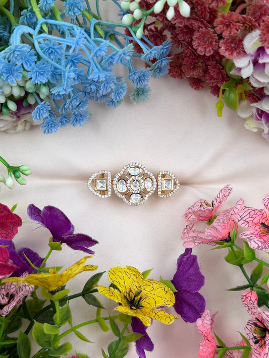 Siya Moissanite Ring (Adjustable)