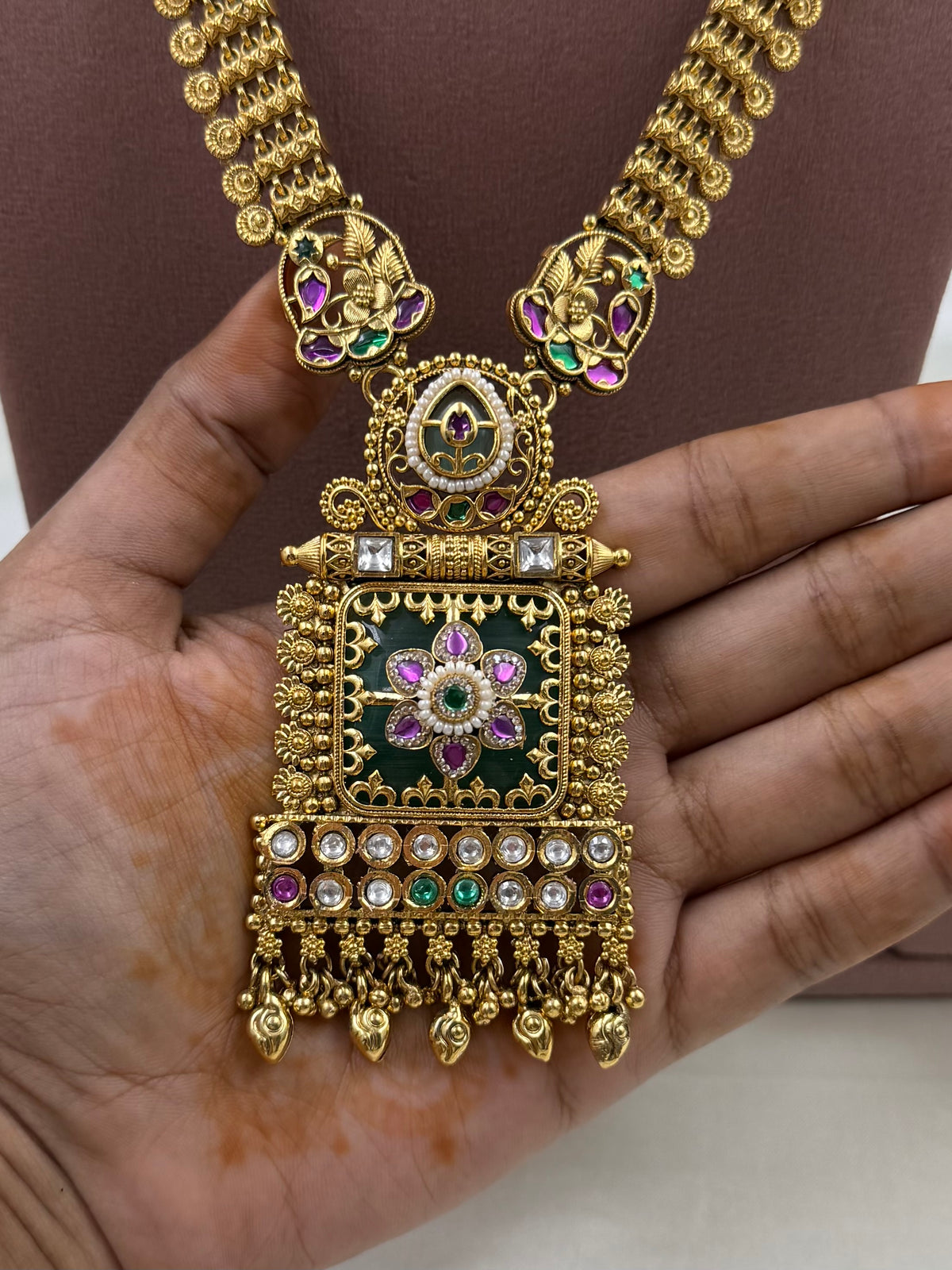 Lakshmi Heritage Combo Necklace Set