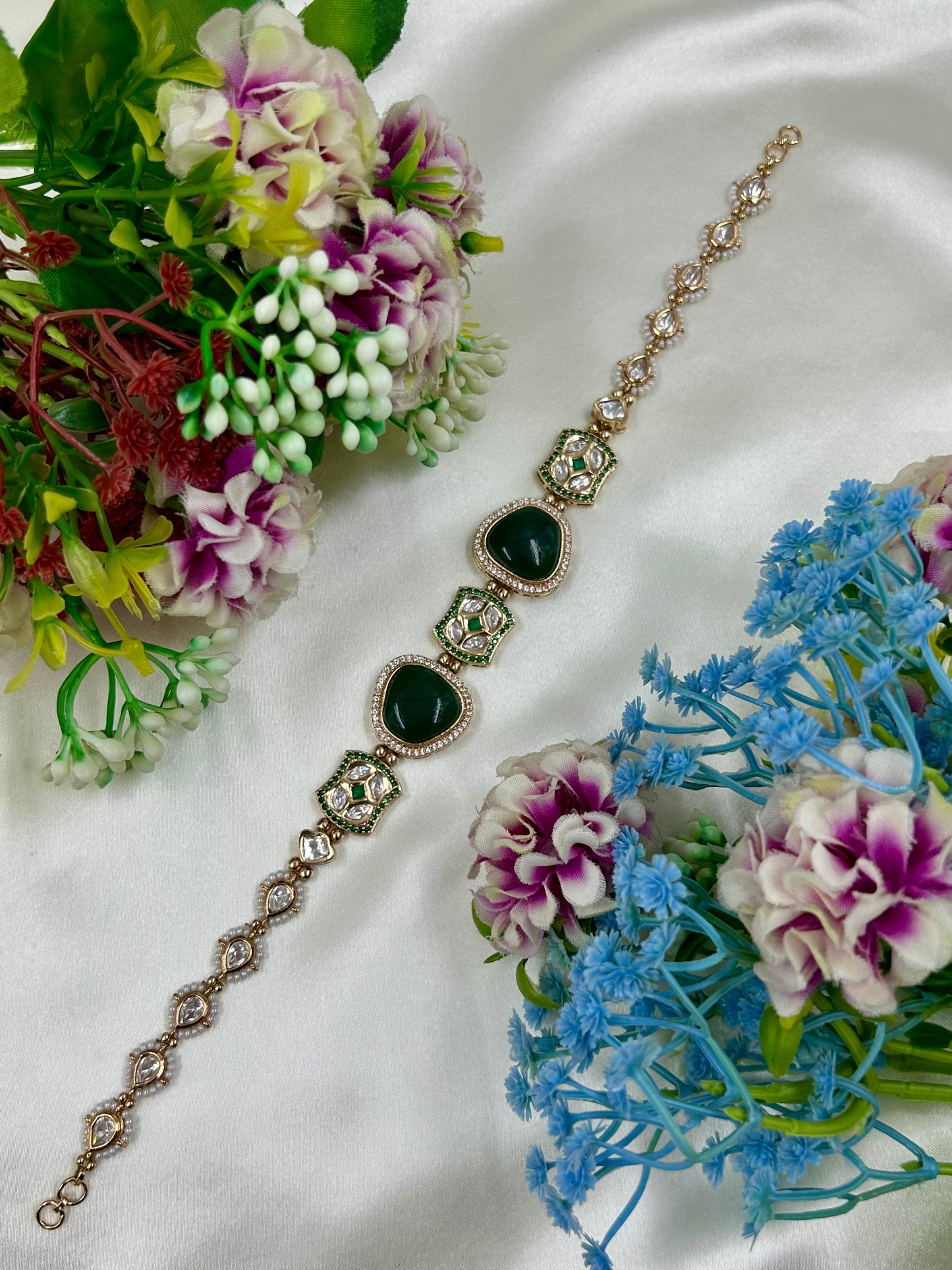Roshni Moissanite Sheesh Patti