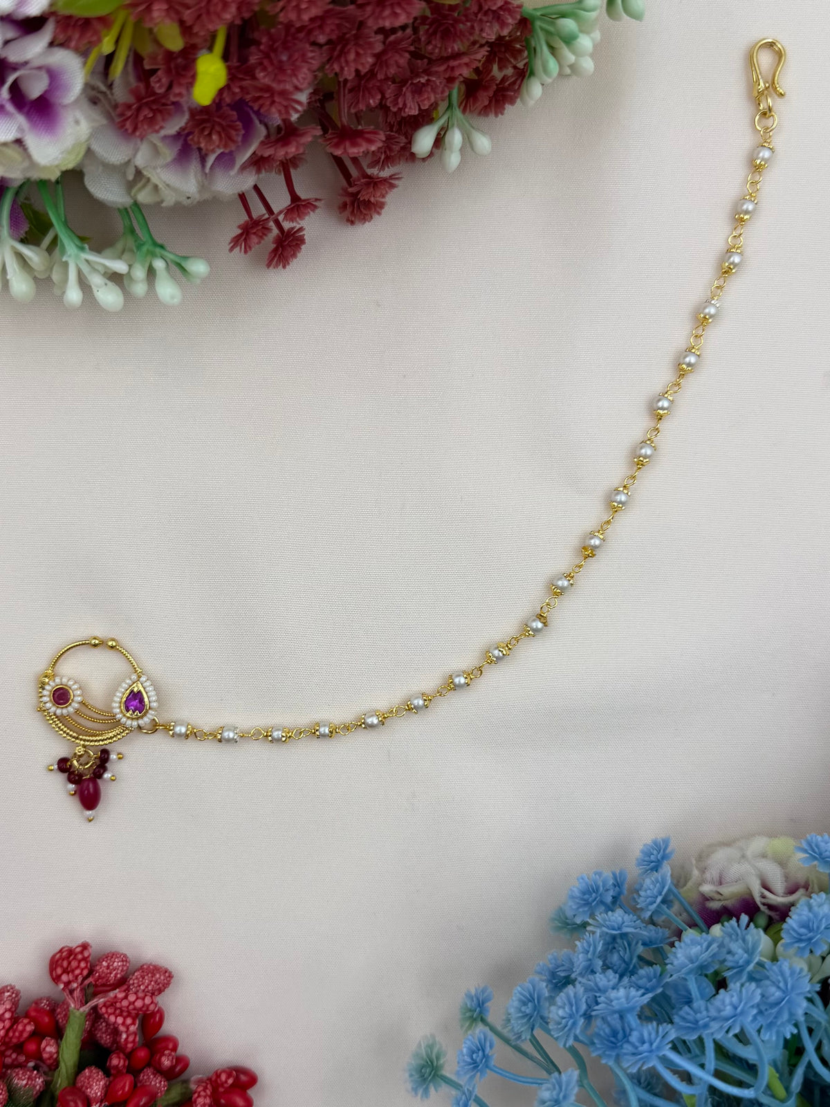 Prabha Traditional Indian Nose Ring