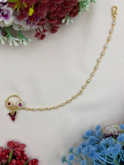 Prabha Traditional Indian Nose Ring