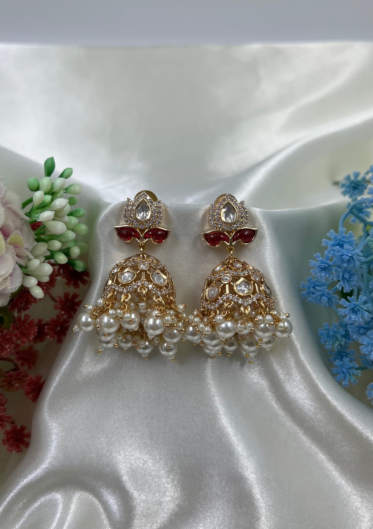 Nitya Moissanite Premium Jumka