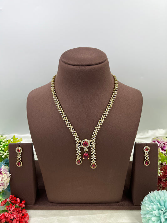 Dela Victorian Drop Necklace