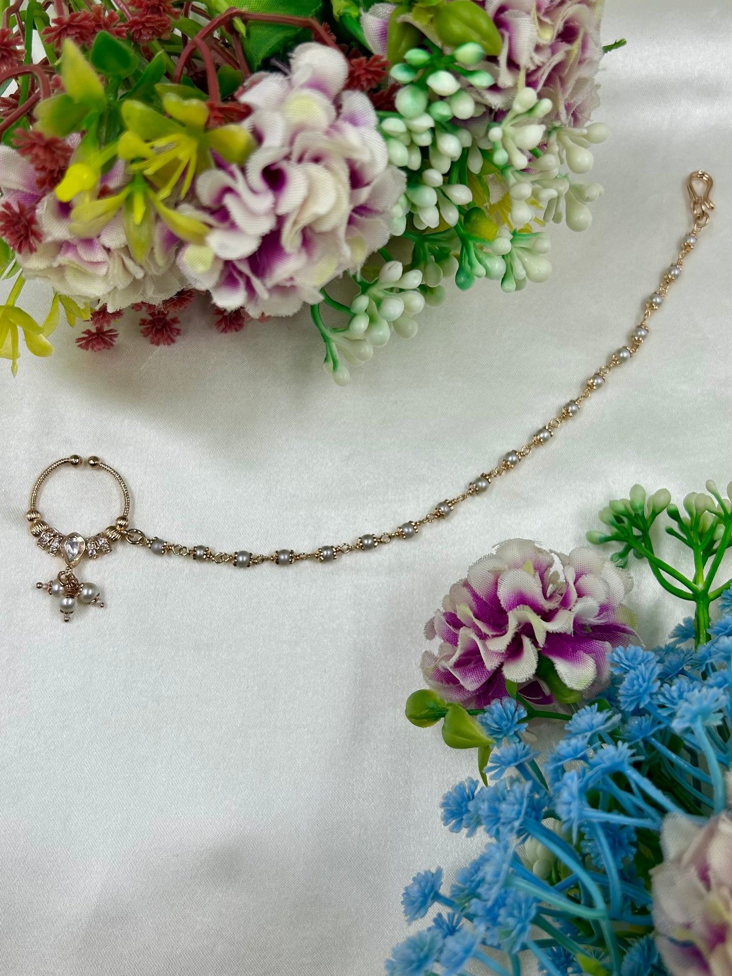 Nirmala Moissanite Nose Ring