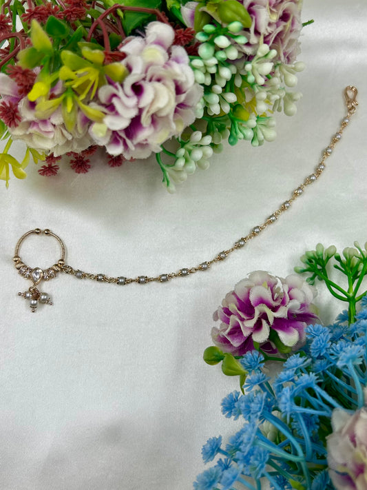 Nirmala Moissanite Nose Ring