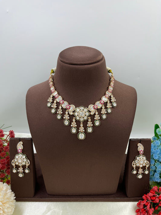 Rudrama Moissanite Necklace