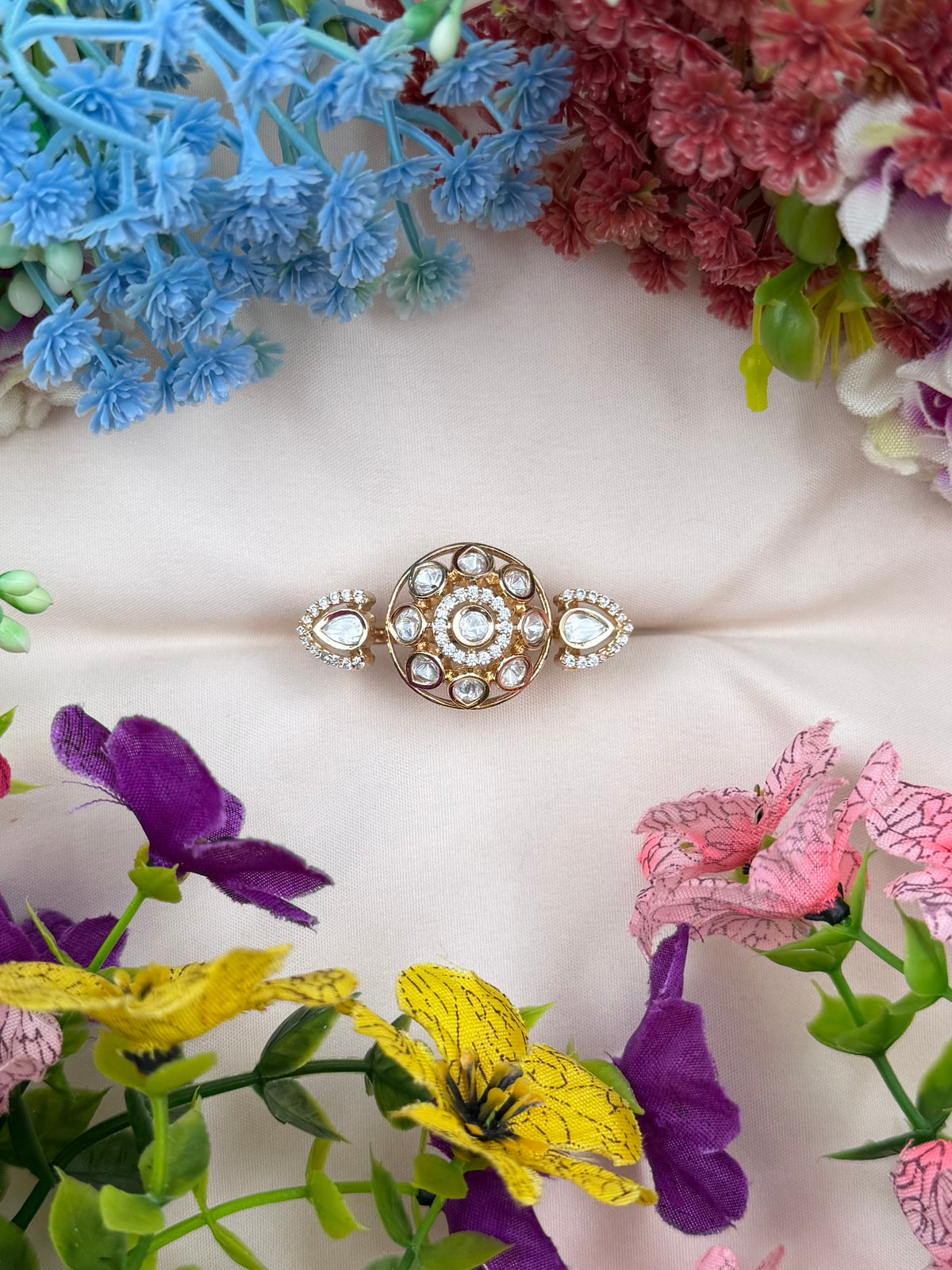 Trisha Moissanite Ring (Adjustable)