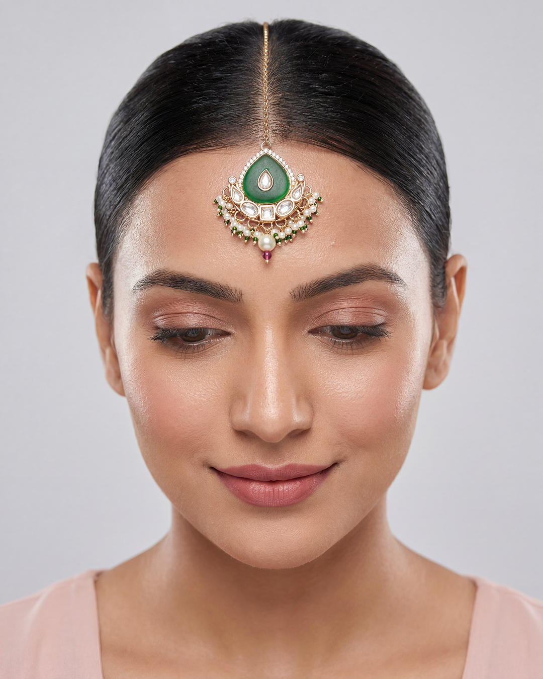 Namrata Moissanite Mang Tika