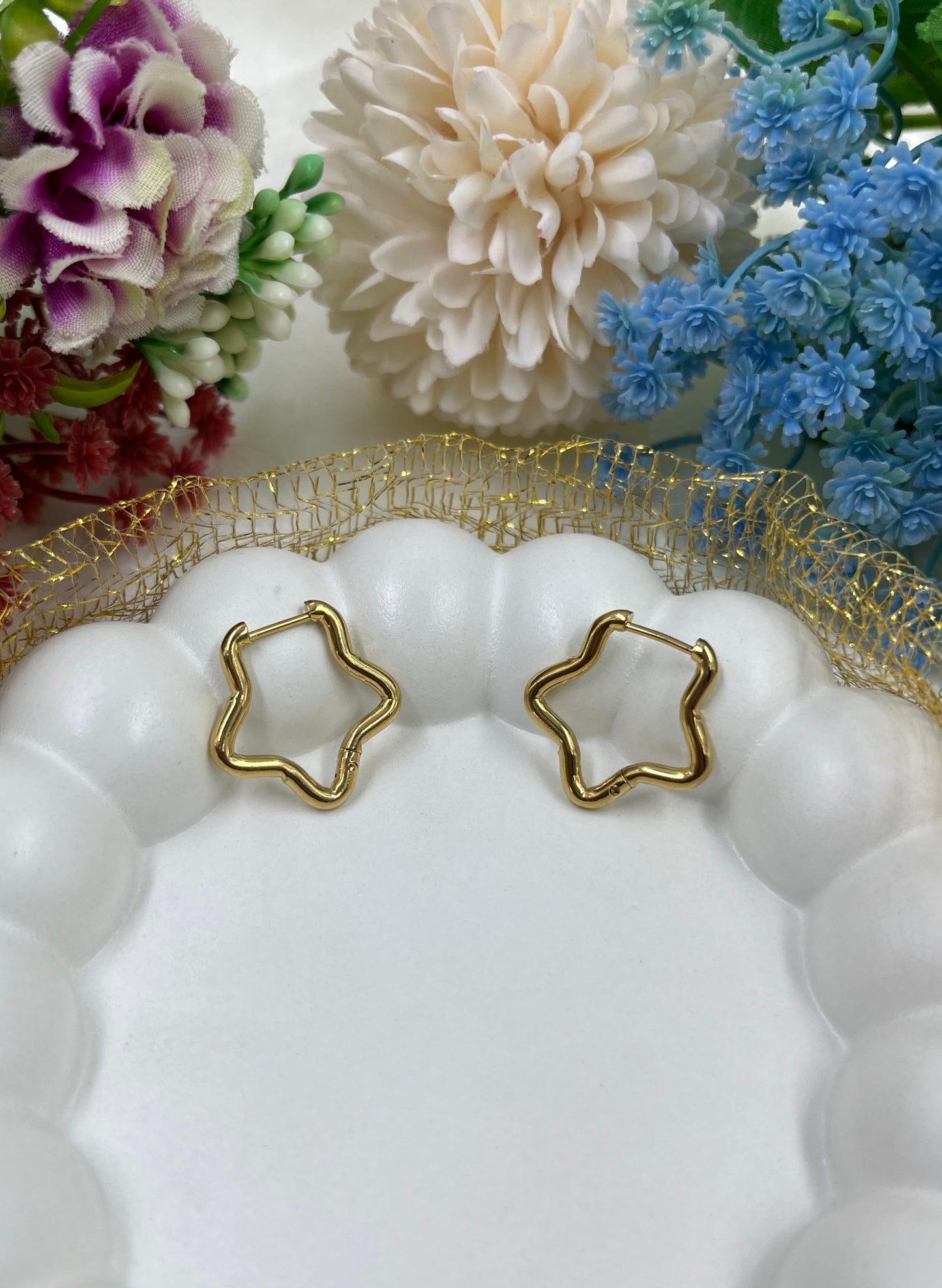 Tara Gold Plated Earing