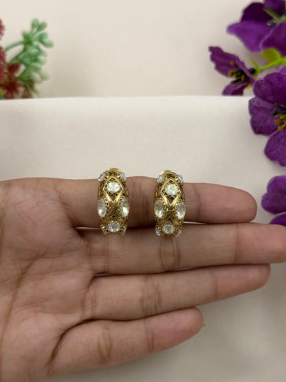 Pihu Polki Stone Earring