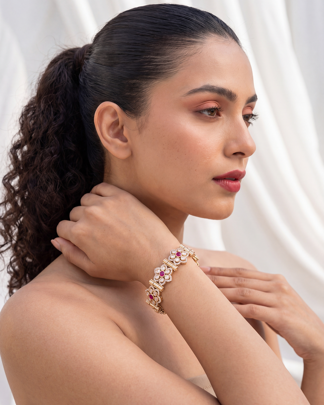 Naina Moissanite Bracelet