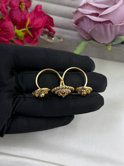 Kriti Heritage Ring (Adjustable)