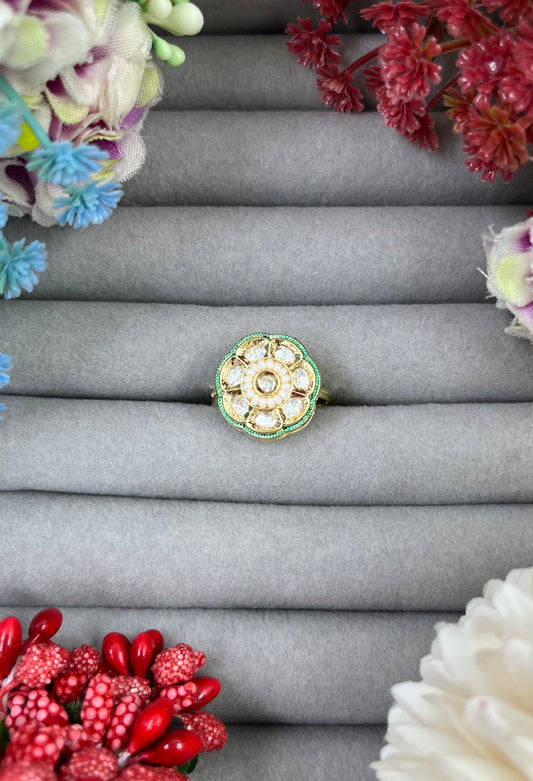 Barsha Moissanite Ring
