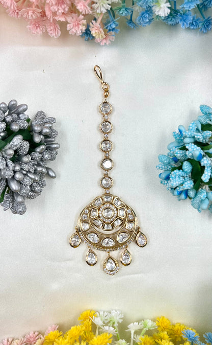 Alisha Moissanite Mang Tika