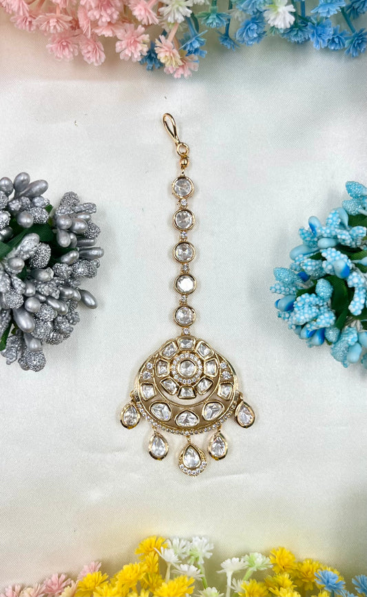 Alisha Moissanite Mang Tika
