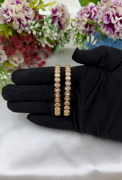Reena Moissanite Premium Bangles