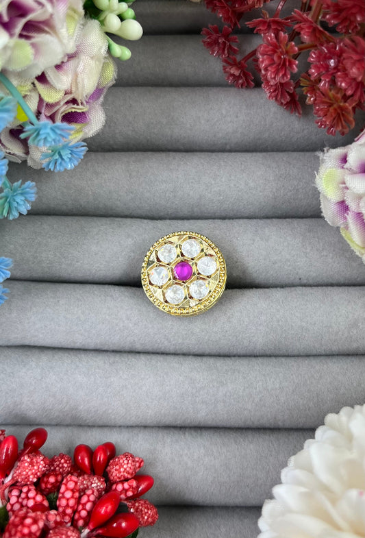 Adya Moissanite Ring