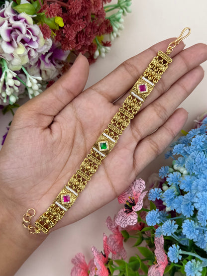 Priyanshi Heritage Chorski Bracelet (Adjustable)