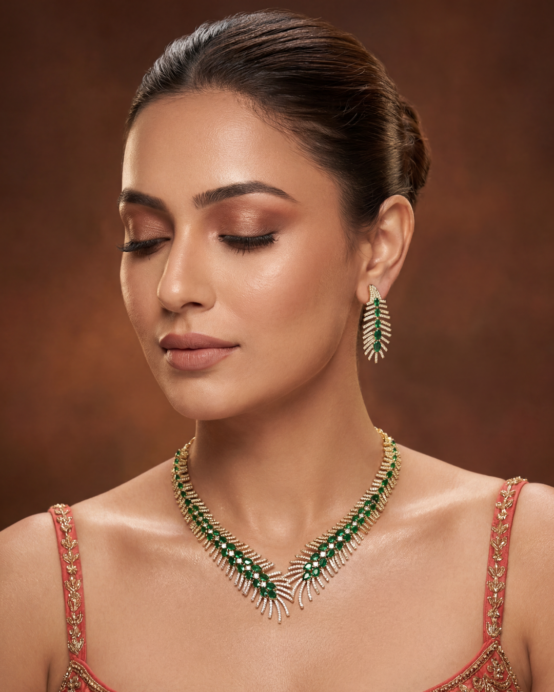 Prachi Victorian Delicate Necklace