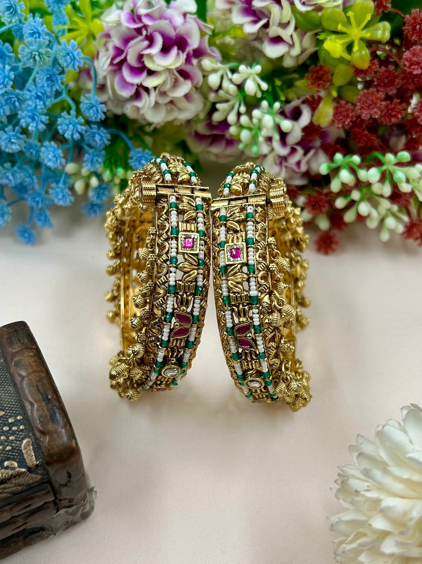 Nisha Premium Chorski Bangles (Openable)