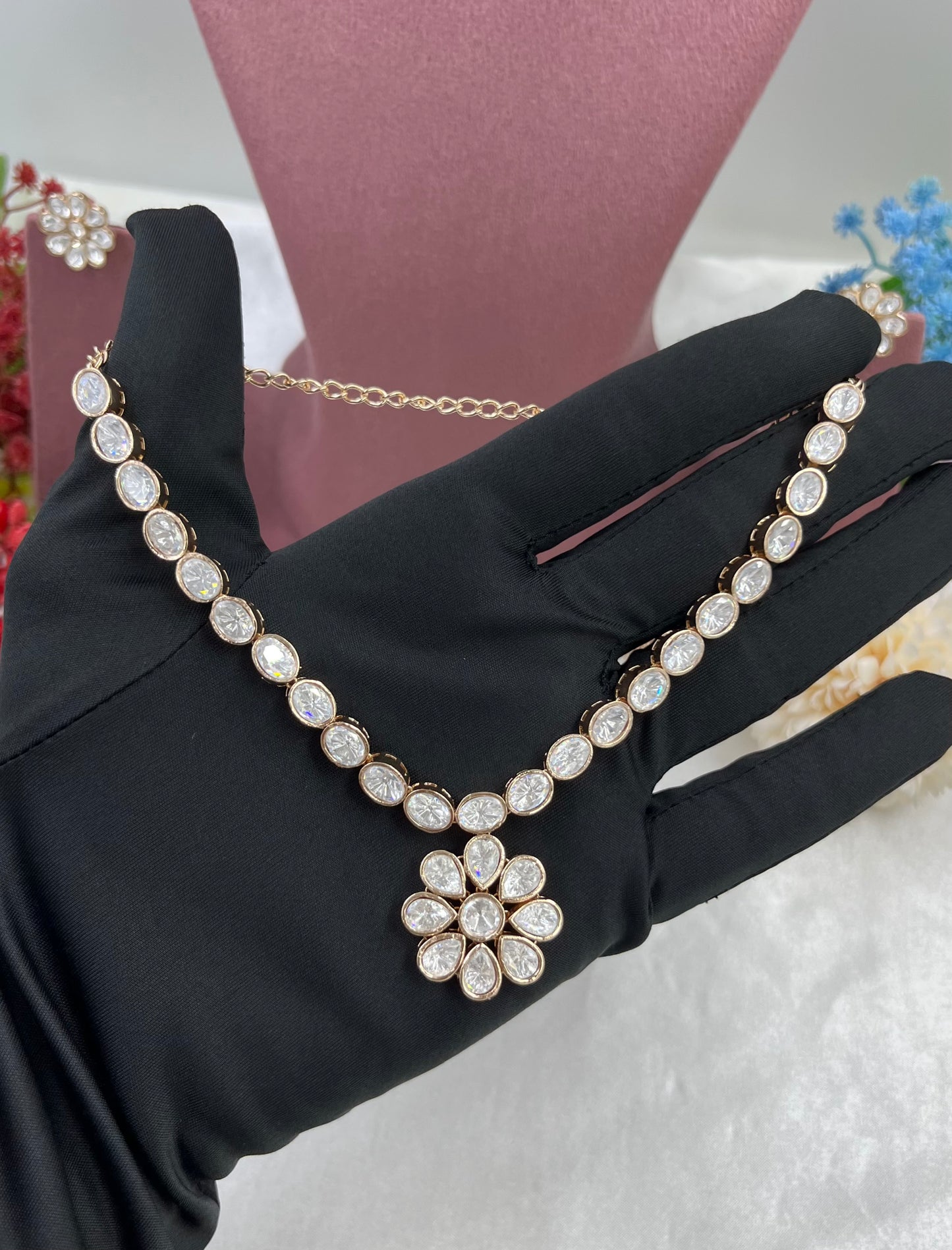 Jeweliva Moissanite Necklace