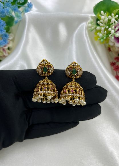 Misha Victorian Jhumka