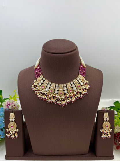 Poonam Heritage Premium Moti Necklace