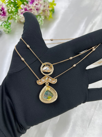 Myra Crystal Bloom Necklace