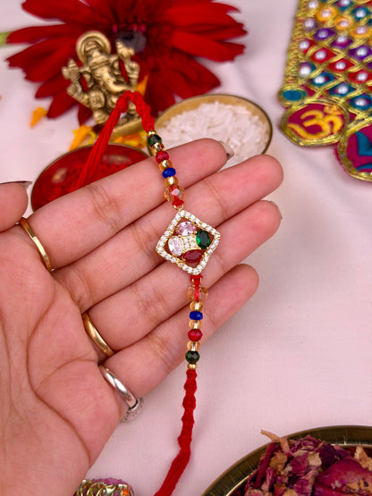 Celestial Crystal Rakhi
