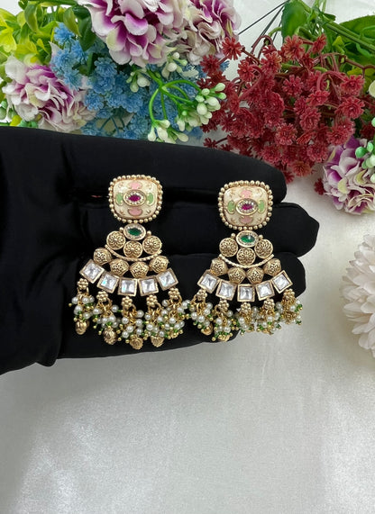 Hansa Brass Earing
