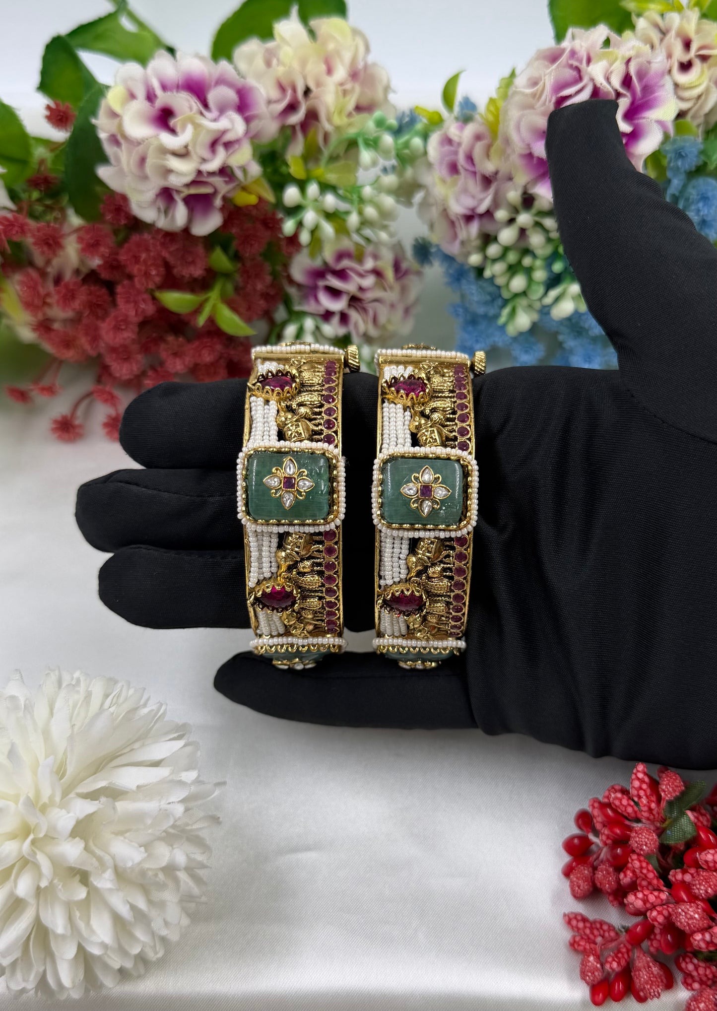 Nitya Heritage Premium Bangles (Openable)