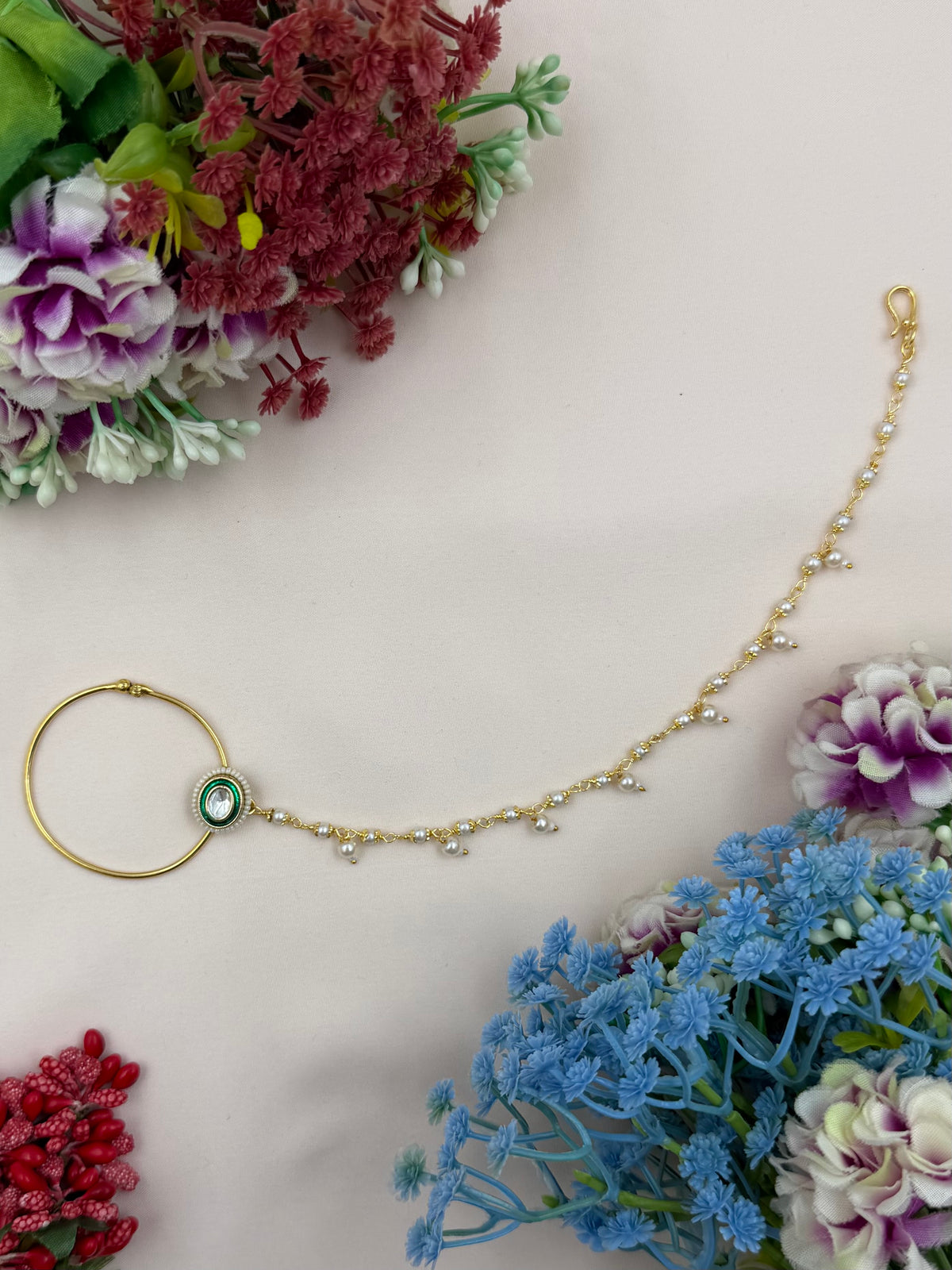 Navika Traditional Indian Nose Ring