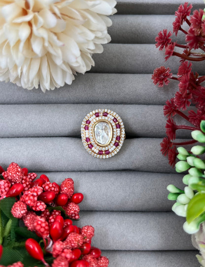 Hiya Moissanite Ring