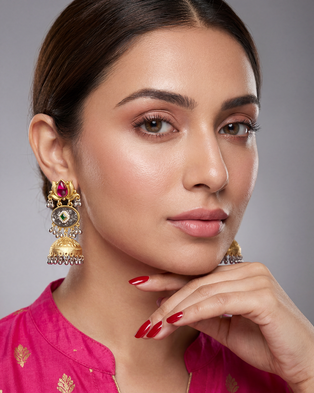 Siddhi Kashmiri Jhumka Earring