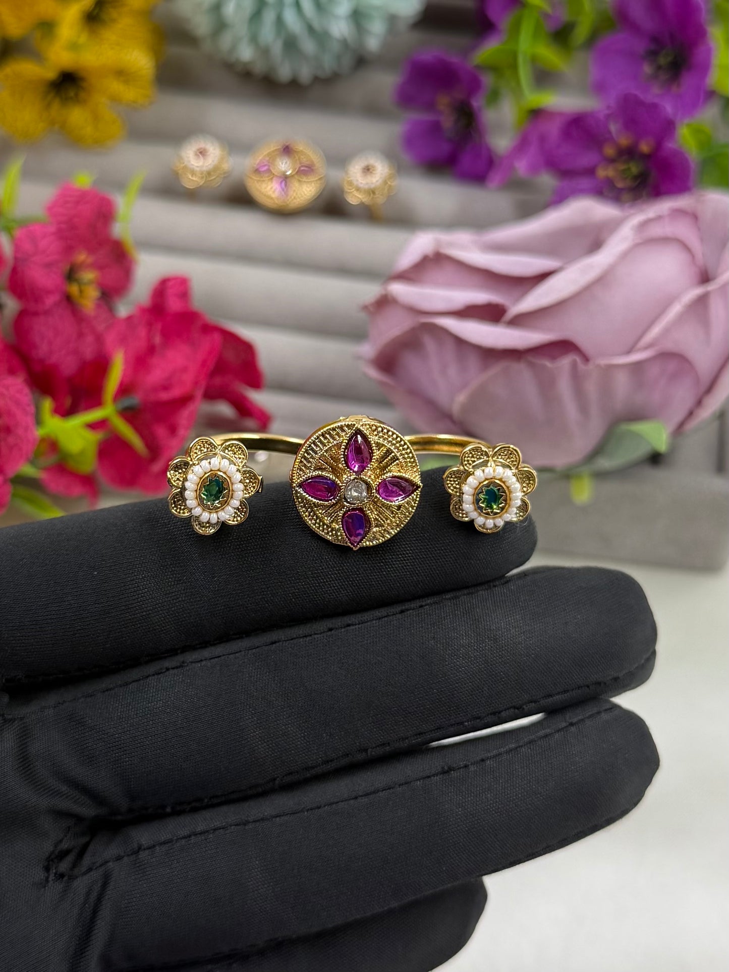 Stuti Heritage Ring (Adjustable)