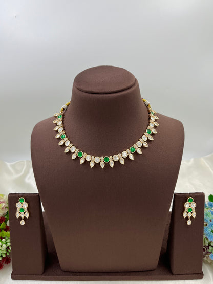 Sunset Blossom Premium Moissanite Necklace
