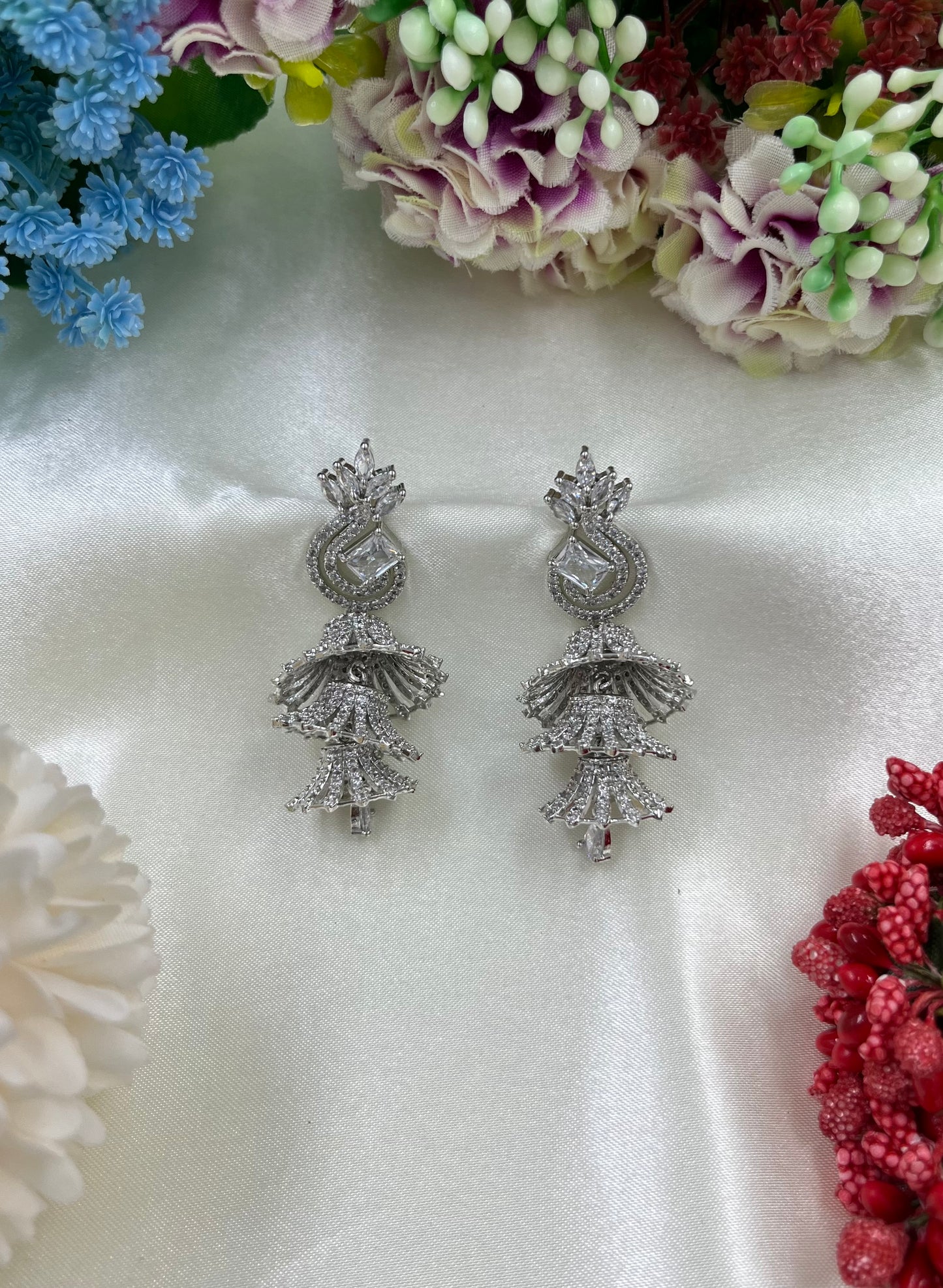 Indira Ad Brass Jhumka