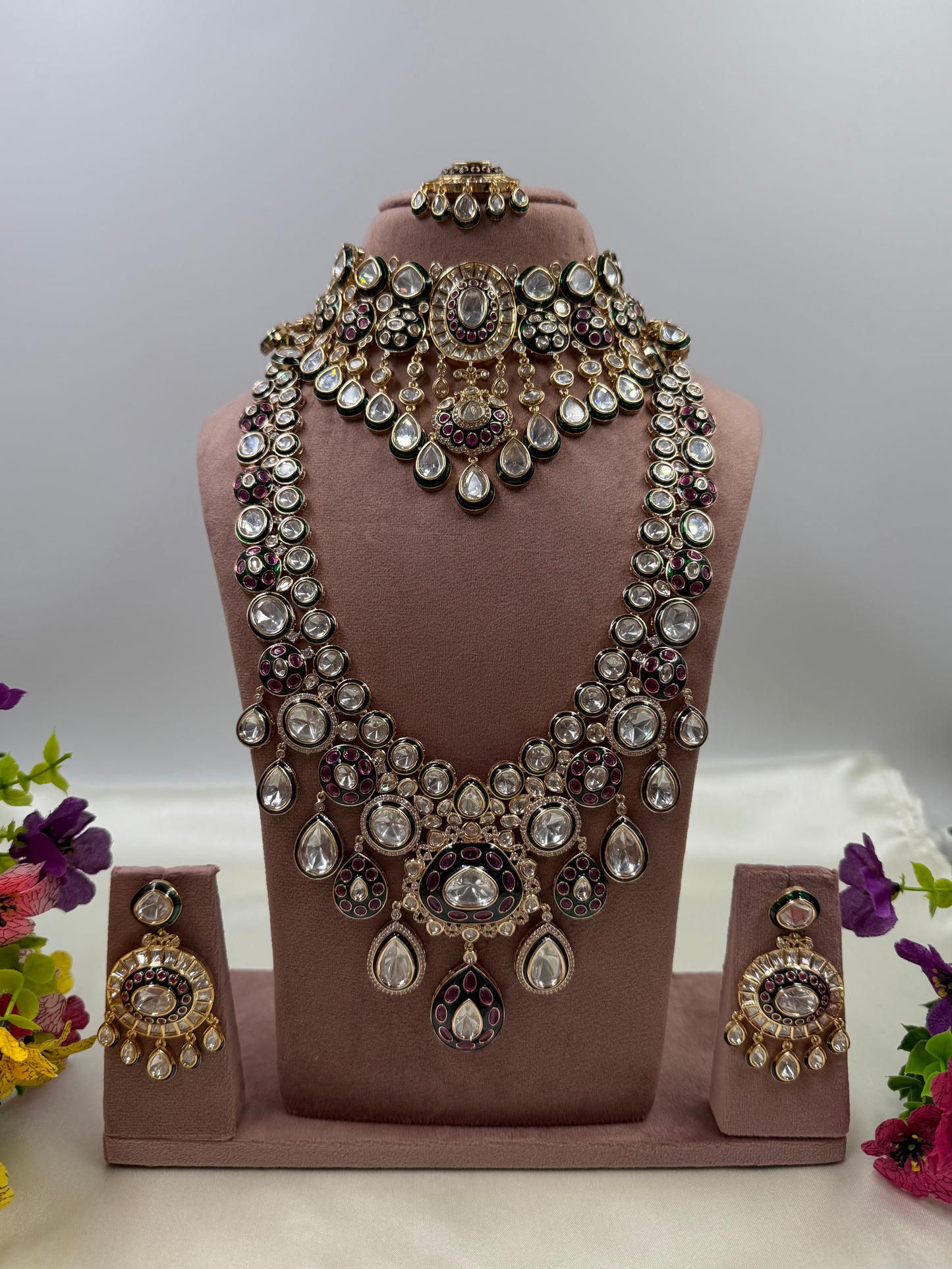 Jigna Premium Moissanite Combo Set