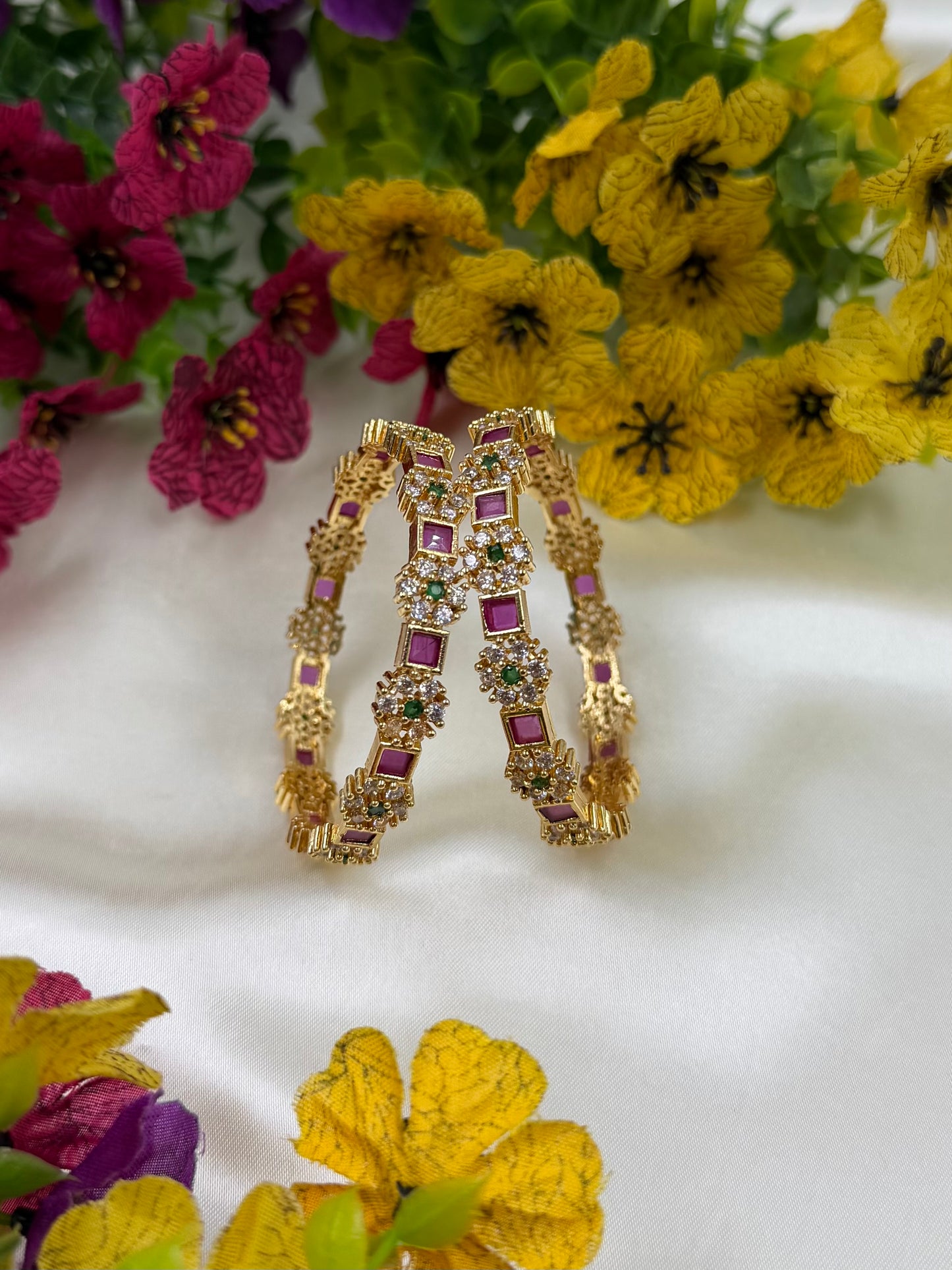 Savitri Golden Traditional Bangles