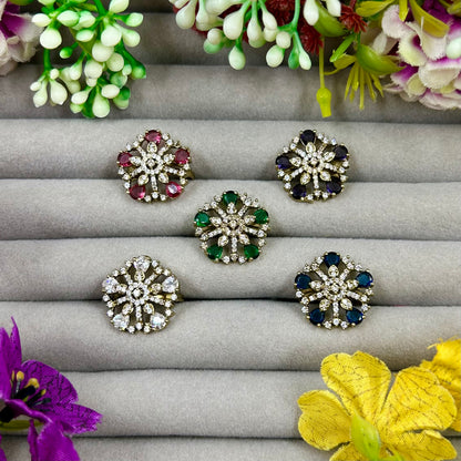 Ruchi Victorian Ring (Adjustable)